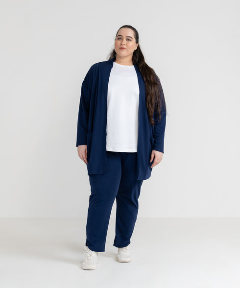 Women's Plus Cardigan Set